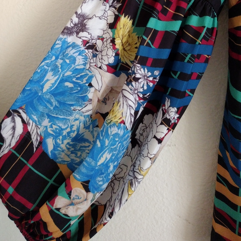 Jealous Tomato Multicolor Multi Pattern Floral To… - image 4